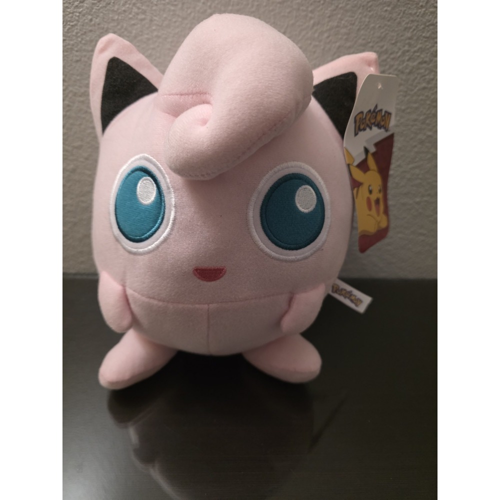 NWT 2025 Nintendo Pokemon "Jigglypuff" Stuffed Plush by Toy Factory 8-12"
